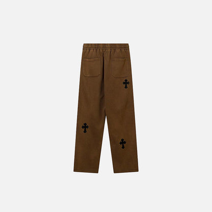 Retro Cross Sweatpants