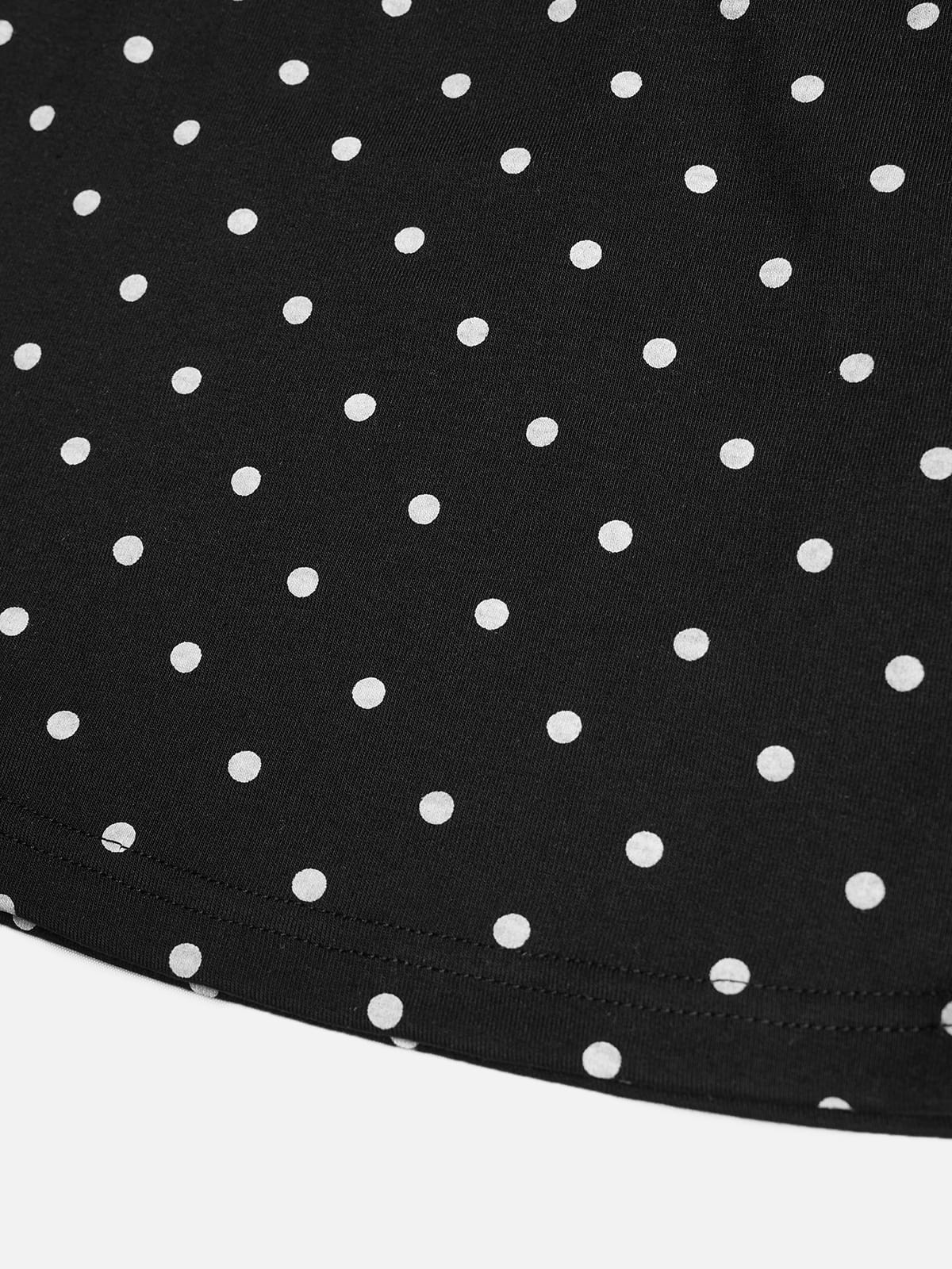Polka Dot Halter Cami Top