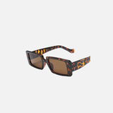 Rectangular Thic Frame Sunglasses