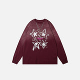Fuzzy Stars Sweatshirt