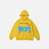 California's Beach Graphic Print Hoodie