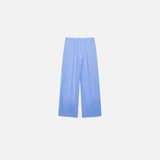 Color Contrast Lace Plaid Pajama Pants