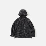 Plaid Loose Windbreaker Jacket