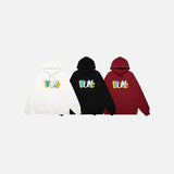 Voice Letter Print Hoodie