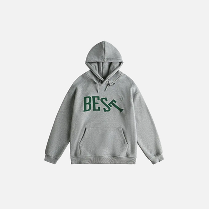Warm Korean Fleece Oversized Hoodie