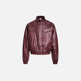 Y2K Winter Streetwear Stylish Pilot Leather Jacket