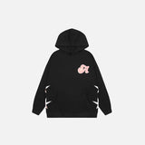 A Star Graphic Print Hoodie