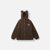 Fuzzy Bear Fleece Jackets