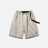 Loose Belt Cargo Shorts