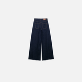 Dark Blue Wide Leg Jeans
