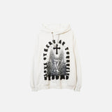 Vintage Angel Cross Print Hoodie