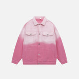 Vintage Gradient Denim Jacket