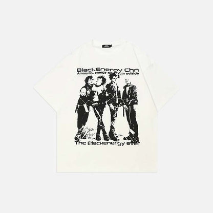 Vintage Graphic White T-Shirt