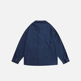 Embroidery Sunflower Long Sleeve Shirt