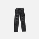 Women's High-waist Ripped Jeans