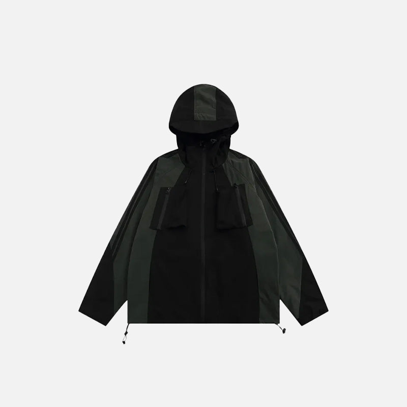 Retro Loose Windbreaker Jacket