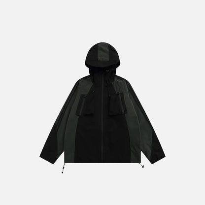 Retro Loose Windbreaker Jacket