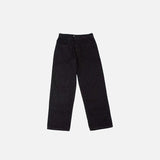 Skull Hand Signs Black Baggy Jeans