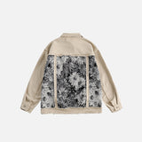 Vintage Flower Patch Denim Jacket