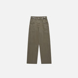Retro Washed Casual Denim Pants