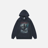 Artist Devil Graphic Print Hoodie