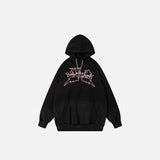 Graphic Gradient Oversized Hoodie