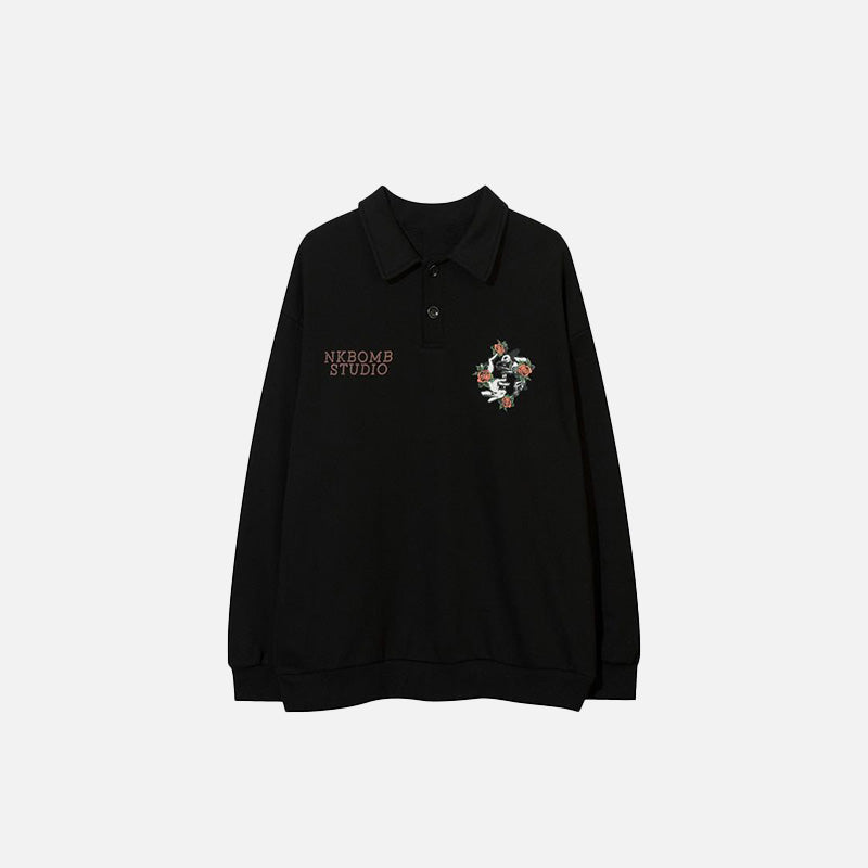 Polo Rose Rabbit Loose Sweatshirt