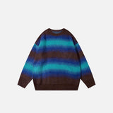 Stripped Loose Sweater