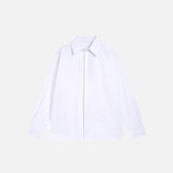 Casual Loose Solid Color Shirt