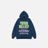 Believe Loose Oversized Hoodie
