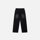 Side Webbing Denim Pants
