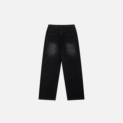 Side Webbing Denim Jeans