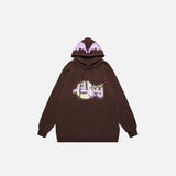 Embroidery Bats Hoodie