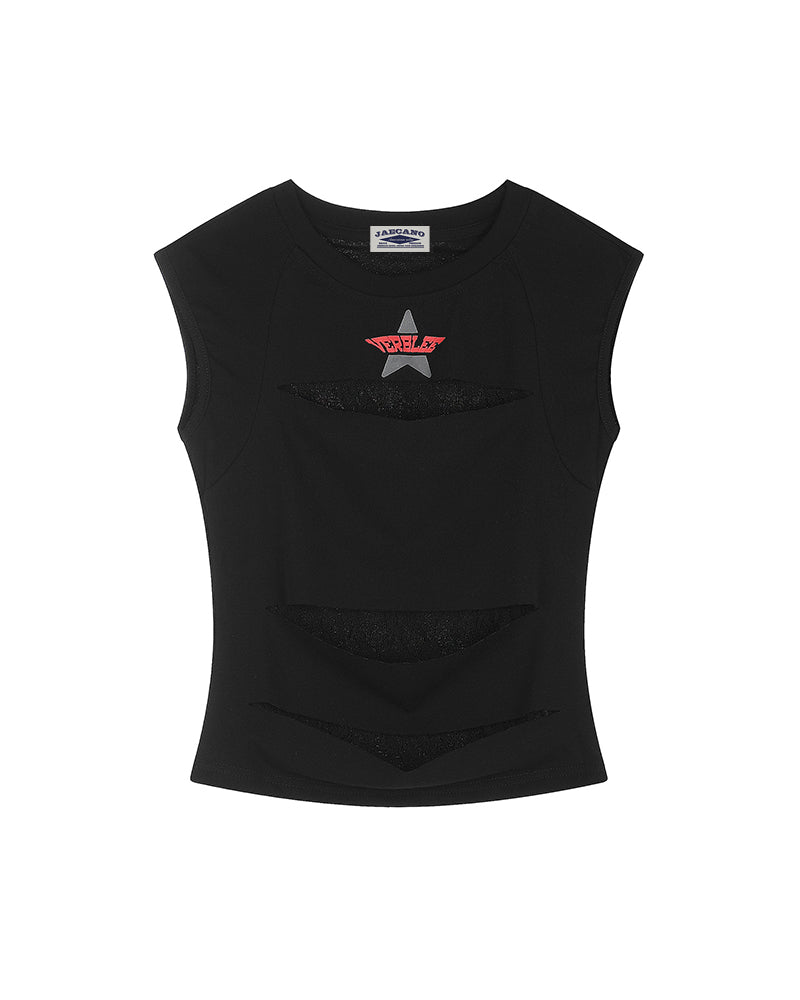 Star Print Tank Top