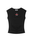 Star Print Tank Top