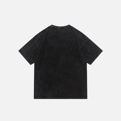 "I Feel Anxious" Washed T-shirt