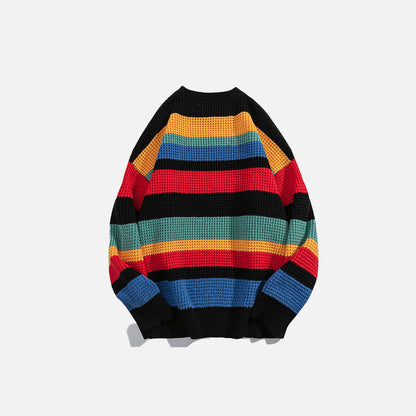 Color Splicing Sweater