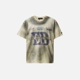Streetwear Vintage Letter Print Crew Neck T-Shirt
