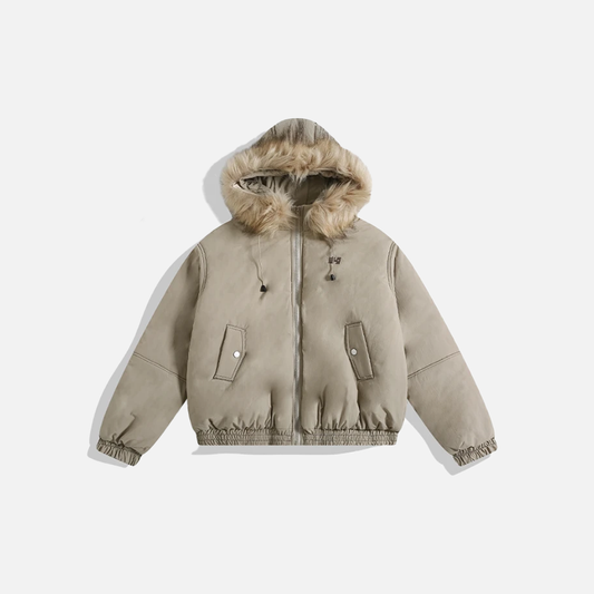 Y2K Versatile Thick Padded Parka Hodded Jacket