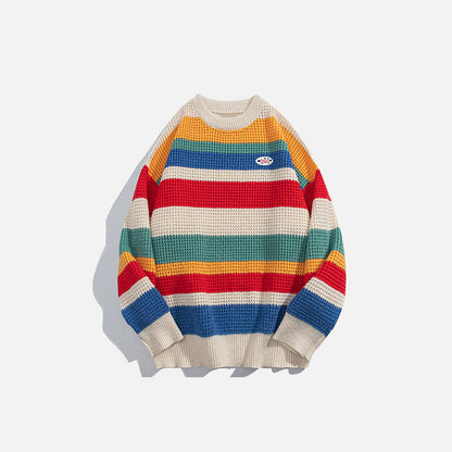 Color Splicing Sweater