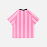 Striped Oversized Sport Style T-shirt