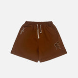 Rose Embroidery Shorts