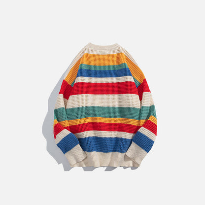 Color Splicing Sweater