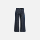 Essential Blue Washed Slim Straight Leg Denim Jeans