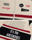 Letter Embroidery Motorcycle Shirt
