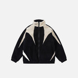 Furry Fleece Zip-up Jacket