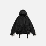 American High Collar Workwear Windbreaker Jacket