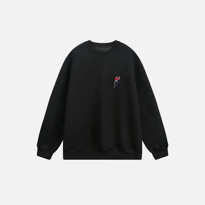 Cozy Funny O-Neck Sport Sweatshirt