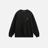 Cozy Funny O-Neck Sport Sweatshirt