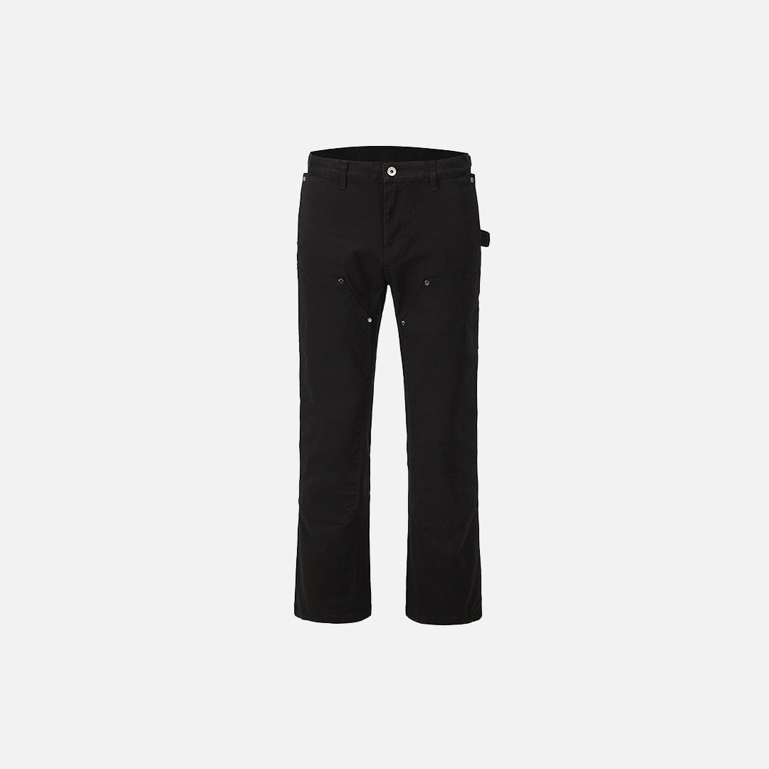 Back Ankle Zipper Pants